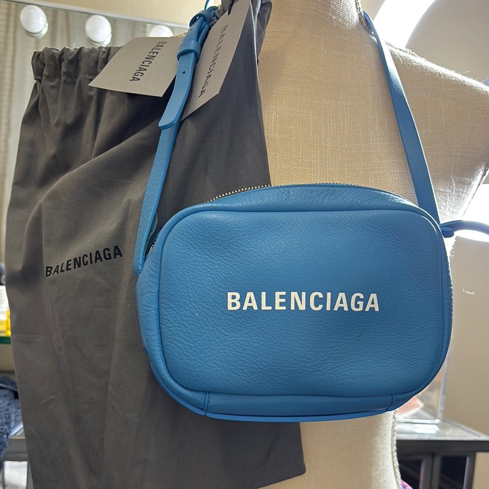 Balenciaga Vibrant Blue Crossbody Bag
